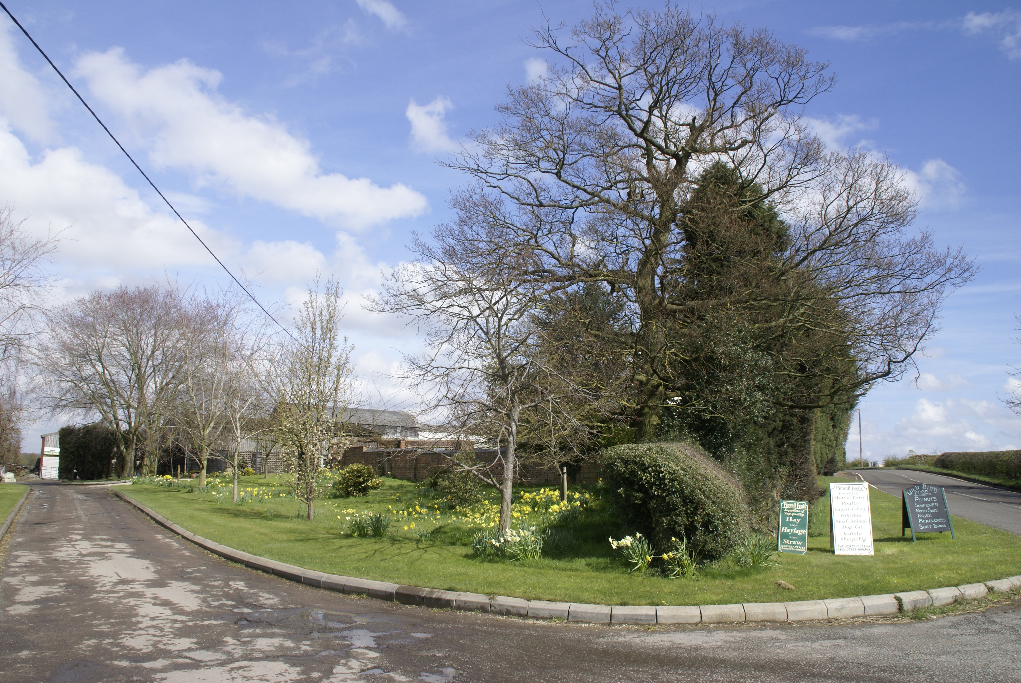 Entrance Driveway